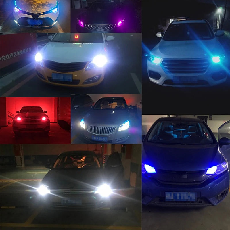 10x T10 Led W5W Led Ceramic 3D Canbus Bulb Car Interior Light WY5W 194 168 Reading Dome Light Instrument Plate Turn Side Lamp