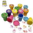 Dental kids stamp cartoon stamp Christmas stamper, tooth brushing reminder tool and reward tool Children's dental care toys