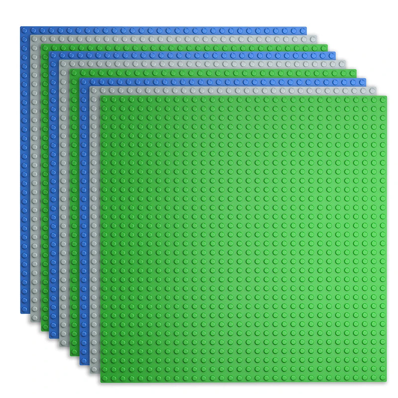 Baseplate 32x32 16X32 Dots Classic Brick Plate Building Blocks DIY Constructor Parts Baseplates Compatible Brands City Friends