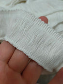 1.9cm/3cm/3.8cm 5yards Black/Gold Thread +Beige /White Cotton Tassel Curtain Fringe Household Accessories Tassel Lace Trim X374