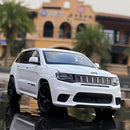 1:32 JEEPS Grand Cherokee SUV Alloy Off-road Car Model Steering Shock Absorber Sound And Light Toy Car Boy Gifts Car Model