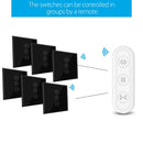 Remote Control Blind Shutter Tuya Smart Life EU WiFi Curtain Touch Switch Voice Control by Google Home Alexa echo App Timer