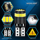 2 Stück T10 W5W LED Canbus Birnen 168 194 fehlerfreie LED Standlichter Innenraum-Kuppelleuchten 24SMD 3014 Weiß 12V für Audi BMW Benz