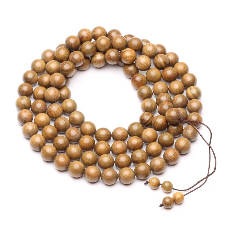 Islamic Muslim Handmade Rosary Rosary (Buddha) Sandalwood Beads Buddhist Prayer Bracelet High Quality 12mm Beads 99 beads Neckla