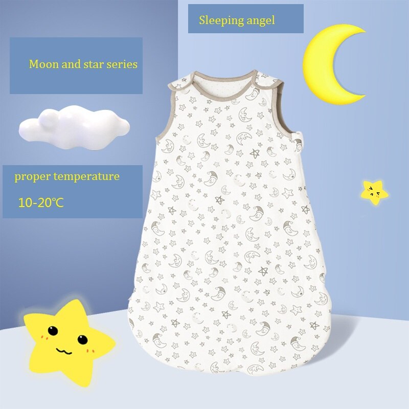 HappyFlute 10-20℃ 3Size Cotton Fabric Unisex Swaddling Vest Children&