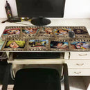 XGZ Anime Big XXL Speed Version Large Locking Edge Mouse Pad Japan Anime Gamer Gaming Mousepad Keyboard Mat For CSGO DOTA