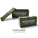Military Weapon Box SWAT Gun Sandbag Armor Cannon Guns Toy Suit Figures Building Blocks Toys for Children WW2 Weapons Kids Gifts
