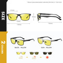 Photochrome Aluminium Magnesium Quadrat Herren Sonnenbrillen Polarisierte Sonnenbrillen für Herren Damen Autofahrerbrillen Oculos masculino Male