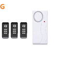 Darho Door Window Entry Security ABS Wireless Remote Control Burglar Alarm Magnetic Sensor Door Alert System Home Protection Kit