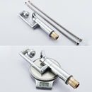 ELLEN Multifunction Bathroom Sink Faucet Hot Cold Water Mixer Crane Antique Bronze Deck Mounted Universal Water Taps EL1326