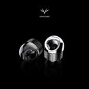 Bykski Granzon Fittings 4pcs/Lot , Adaptor G1/4 Rotary Connector Revolvable for PC Water Cooling System , GD-SK GD-X GD-90 GD-45