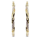 Huitan Simple Stilvolle Damen Ohrringe mit Drehverschluss, Goldfarben, filigrane Geschenke, vielseitiger Stil, Damenohrringe, Trendiger Schmuck, heißer Verkauf