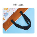 Happy Flute 1 Stk. Große nasse/trockene Eimertasche zum Aufhängen für Stoffwindeln, Einlagen, Windeln, Wäsche mit zwei Reißverschlüssen, wasserdicht, wiederverwendbar