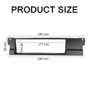 Single 1 Din Radio Fascia for BMW 3 Series E46 1998-2005 DVD Stereo Panel Dash Mount Trim Kit Surround Audio Frame Plate Bezel