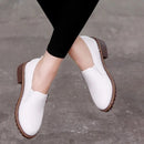 new fashion Women Flat Shoes Round Toe Lace-Up Oxford Shoes Woman brogue casual shoes m89