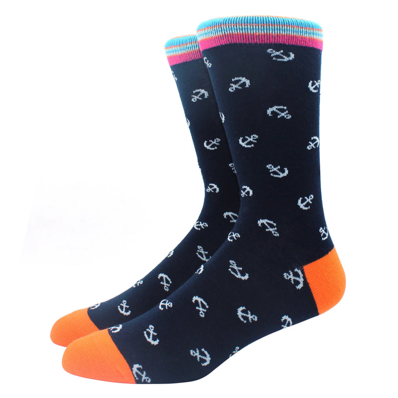 2024 New Hiphop Cotton Men Socks Harajuku Happy Funny animal Flamingo penguin chili Dress Socks for Male Wedding Christmas Gift