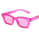 YOOSKE Vintage Rectangle Women Men Sunglasses Brand Designer Small Sun Glasses Frame Female Lady Eyeglasses UV400