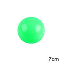 1pc TPR Decompression Ball Sticky Squash Ball Suction Decompression Toy Sticky Target Ball Children's Toy Response capability