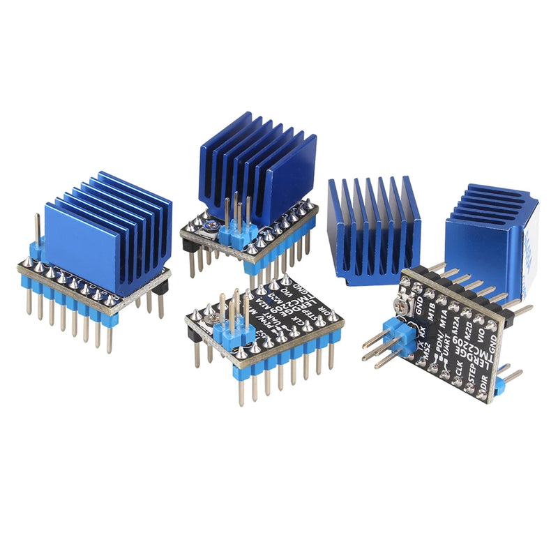 LERDGE 3D Printer Parts TMC 2209 Stepper Motor Driver 256 UART TMC2208 A4988 LV8729 TMC2130 Stepstick 2.0A ultra-silent Ender3