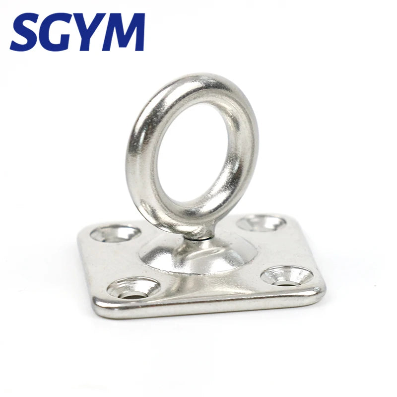 1pcs Staple Ring wall Hook Heavy Duty Fixed Pad Eye Plate Deck Door Buckle U-Shaped Heavy Duty Ceiling Mount Hanger