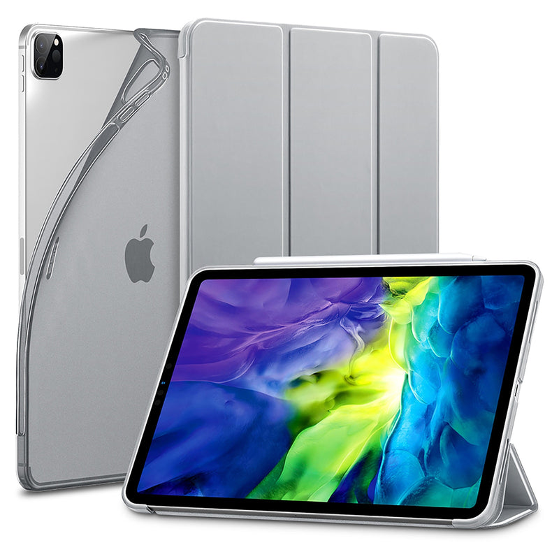 ESR for iPad Pro 12.9 Case 2020 Soft TPU Cover for iPad Pro 2020 11 inch 12.9 Case Auto Wake Sleep Smart Case Back Cover Funda