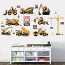 Cartoon Traktor Wandaufkleber DIY Transport Autos Wandtattoo Dekoration für Kinderzimmer Jungen Mädchen Kinder Schlafzimmer Wohnkultur