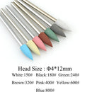 28 Types Rubber Silicone Nail Drill Bit Nail Buffer Rotary Burr Mills Cutter for Manicure Drill Accessories Foot Polishing Tools