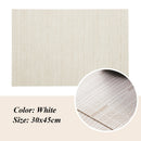 2/4/6Pcs Placemats PVC Dining Table Mat Weave Disc Pads Bowl Coasters De Cozinha 30*45cm Plate Bar Kitchen Coffee Table Mat