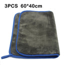 Car Wash Towel 1200GSM Microfiber Towel Car Detailing Microfiber Rag for Car Cleaning Drying Tool Kitchen Washing Accessories