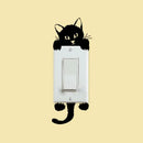 Lustige Süße Katze Hund Lichtschalteraufkleber Wand Cartoon Leuchtende Schalteraufkleber Leuchten Im Dunkeln Wand Haus Schlafzimmer Wohnzimmer Dekoration