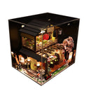 DIY Wooden House Japan Style Miniature Doll House Kits Mini Dollhouse  with Furniture Precised Design Dollhouse For Decoration T