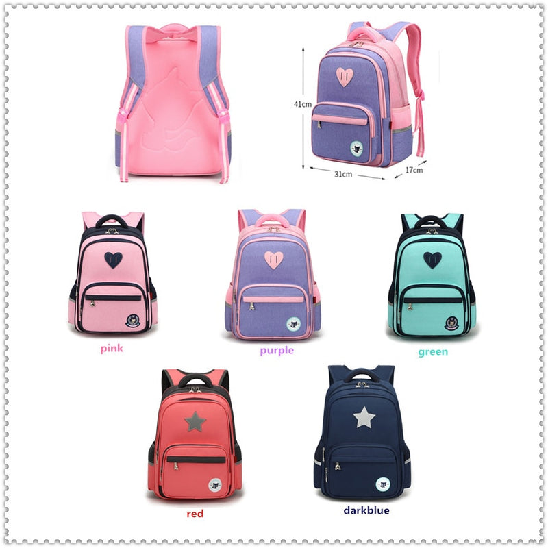 OKKID cute girl school backpack child schoolbag kids kawaii bookbag primary student backpack for girls new year gifts wholesale