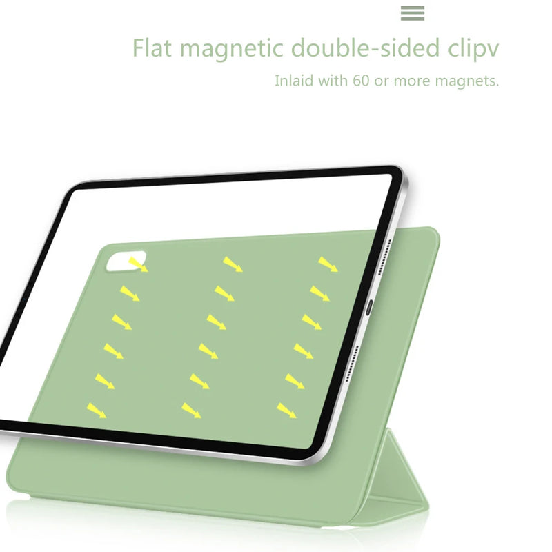 Smart Cover for iPad Pro 11 Case Magnetic Ultra Slim Tri-folds cover for iPad 10th Gen. 10.9 Air5 Pro11 M2 2022 Protection Clip