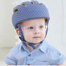 Infant Baby Safety Helmet Toddler Head Protection Soft Adjustable Cap Anti-fall Baby Helmet for Crawling Walking 1 Year Boy Girl