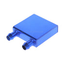 OPEN-SMART Aluminum Alloy Water Cooling Block 40 80 120 160mm For PC Lap CPU Liquid Cooler Silver System Heat Sink
