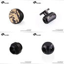 Bykski Valve Kit Drain Push Water Combination Ball G1/4" Computer Case Cooling Copper & Aluminum
