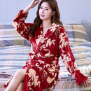 Lovers Coral Fleece Robe Autumn Winter Warm Sleepwear Women Men Thicken Flannel Bathrobe Lounge Nightgown Home Clothes Bigsize