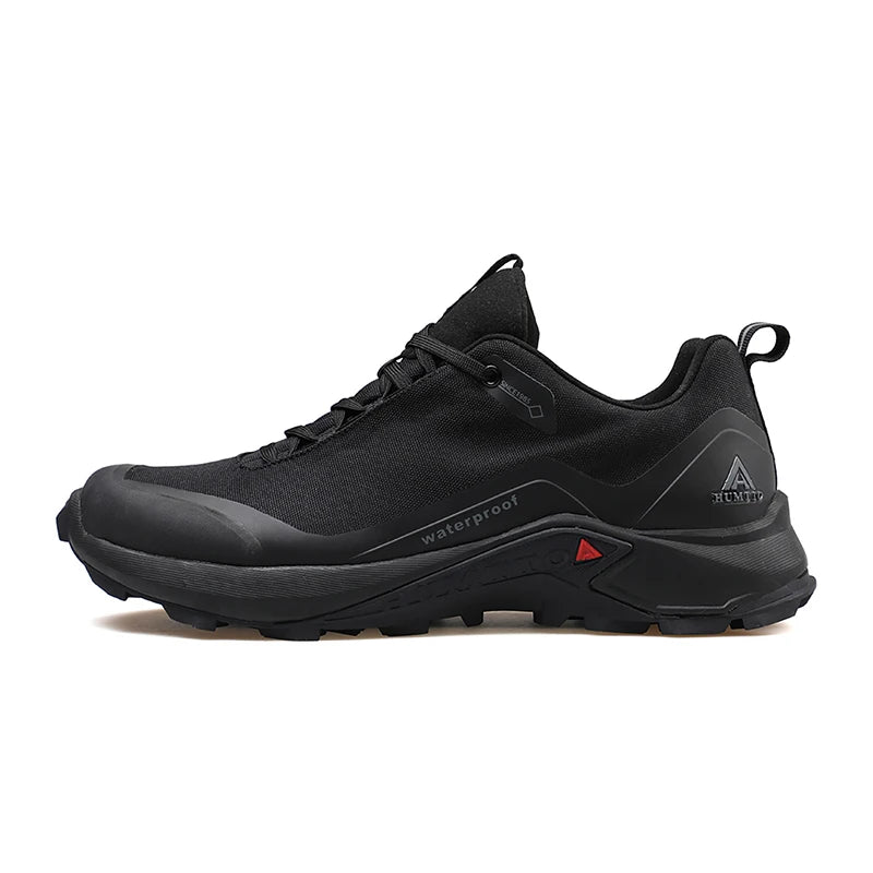 HUMTTO Breathable Outdoor Sneakers Men Casual Shoes Non-slip Brand Spring Fashion Lace-up Black Design Mens Shoe Big Size 39-46