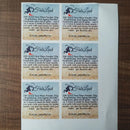 Custom Logo Stickers And Customisable Labels/Wedding sticker 3-7cm Design Own Business baking gift stickers