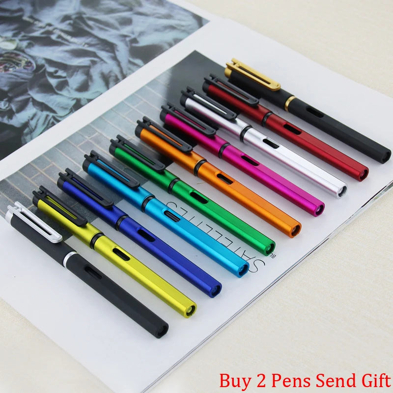 Plastic Brand Business Men Writing Roller Ballpoint Pen School Student Homework Writing Pen Buy 2 Send Gift