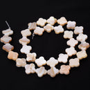 Natural Shell Beads Mother of Pearl Love Star Oval Round Flat Loose Spacer Beads for Jewelry Making DIY Charm Bracelet Necklace