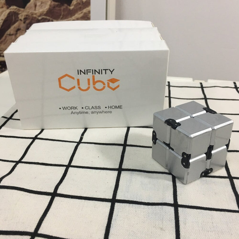 Neo Infinity Magic Cube Finger Toy Office Flip Cubic Puzzle Stress Relief Cube Blocks Educational Toys For Children Adult Gift