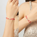 BISAER 925 Sterling Silber Runde Glücksblaue Böse Augen Liebe Herz Offene Armreifen Damen &amp; Mädchen Silber Armbänder Mode Schmuck