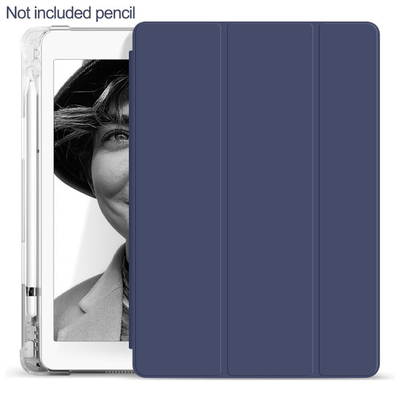 Pencil Holder Case For iPad Air 4 Case 2020 iPad Pro 11 Case 2021 Pro 12.9 10.5 Funda 10.2 9th 8th Cover 9.7 Mini 6 5 Smart Capa