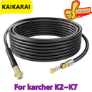 sewer drain water cleaning hose pipe cleaner Kit with Adapter For Karcher K2 K3 K4 K5 K6 K7Pressure Washers nozzle car wash hose