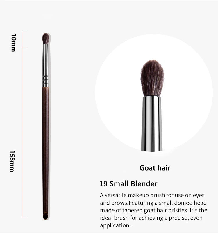 OVW Goat Hair Small Precision Pointed Shader Brush Natural Pencil Crease 1pcs Detail Make Up Brushes Tools kist' dlya teney