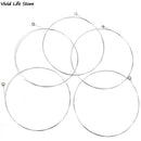 5Pc/Set Guitar Strings E-1 Guitar Strings For Acoustic Folk Rainbow Colorful Guitar Classic Guitar String