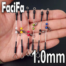 6 Pcs Bearing Swivel Fishing Connector Fast Hook Urfe Para Temporales Enganches Rapidos Para la Pesca Kolay Atma Aparati