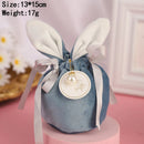 Cloth Easter Bags Cute Bunny Gift Packing Bags Wholesale Rabbit Chocolate Candy Bags Wedding Birthday Party Decoration 2025 New