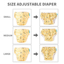 HappyFlute 2Pcs/Pack Baby Swim Diaper Waterproof Adjustable Cloth Diapers Swimwear for Kids  Pool Pant Swimming Lessons/Holiday